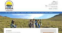 Desktop Screenshot of fgasa.co.za