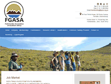 Tablet Screenshot of fgasa.co.za
